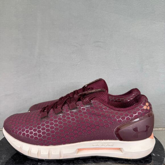 Under Armour HOVR Reactor Maroon Michelin Sole HTF Bluetooth Women’s Size 6.5 US - Picture 1 of 8